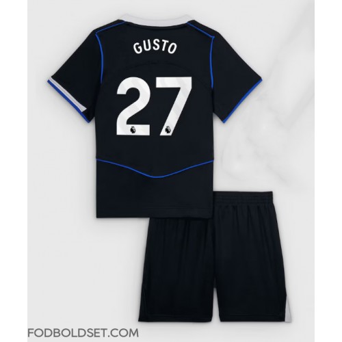 Chelsea Malo Gusto #27 Tredje trøje Børn 2025-26 Kortærmet (+ Korte bukser)